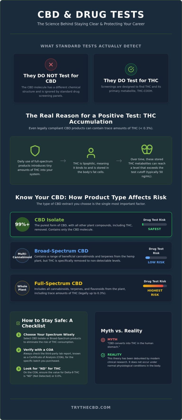 Does CBD Show Up on a Drug Test? 2026 Myth-Busting Guide