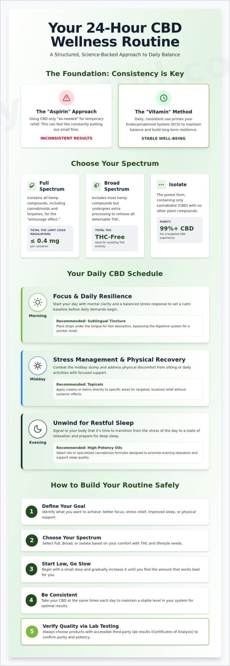 How to Incorporate CBD into Your Daily Wellness Routine: A 2026 Guide